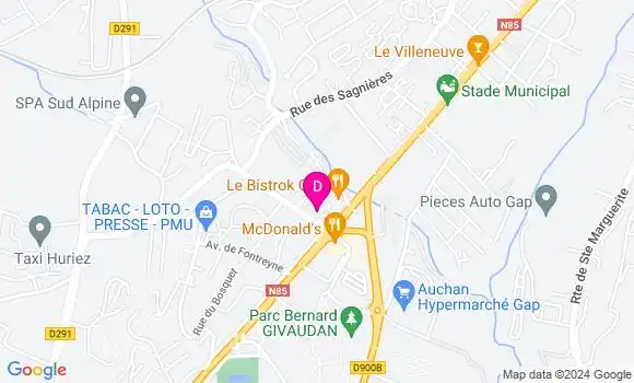 Localisation Anne Laure Martin Dit Sandre