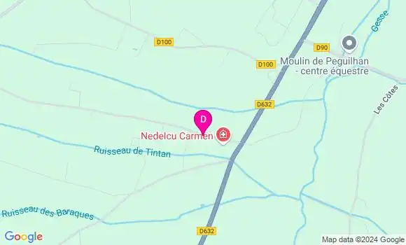 Localisation Carmen Nedelcu