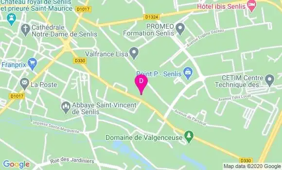 Localisation Yves Le Vergos
