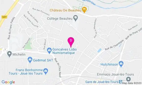 Localisation Alice Brousse Deshayes