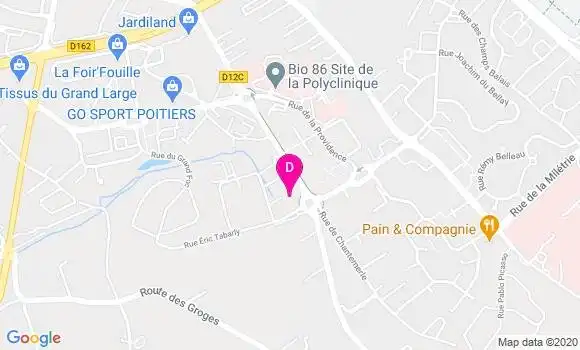 Localisation Alice Le Nir