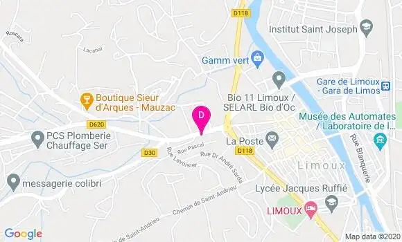 Localisation Mary Pouget
