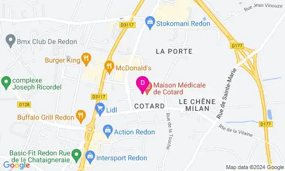 Localisation Roxanne Friderich