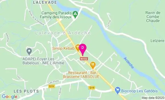 Localisation Hortense Cheirezy Barret