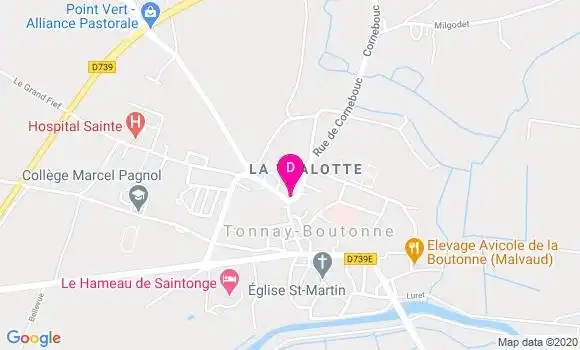 Localisation Patrick Bourguignon