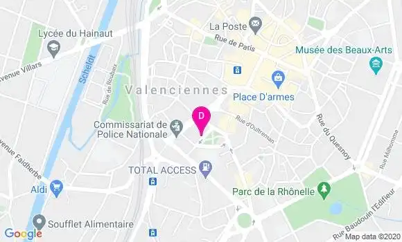 Localisation Philippe Vendeville