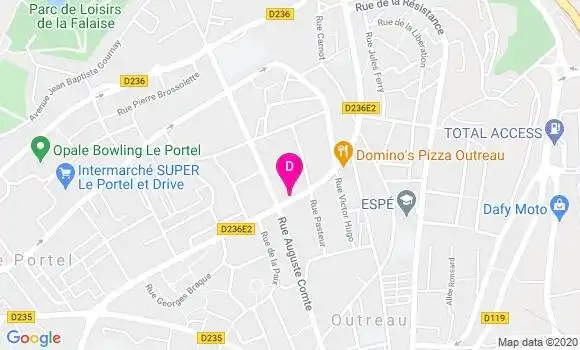 Localisation Aurelia Devriere