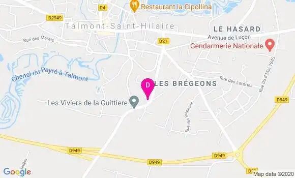 Localisation Heloise Boutier