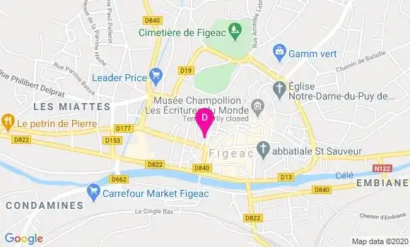 Localisation Valerie Dourisboure Bellot