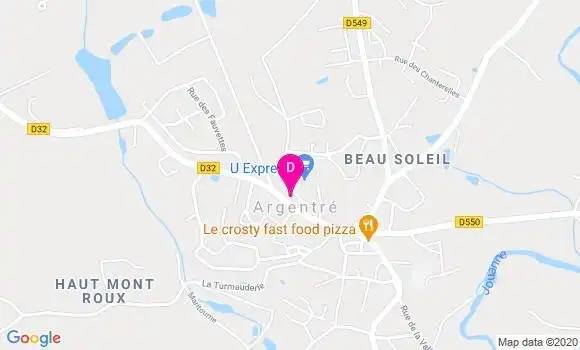 Localisation Beatrice Feuchere