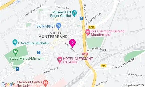 Localisation Elodie Perreau