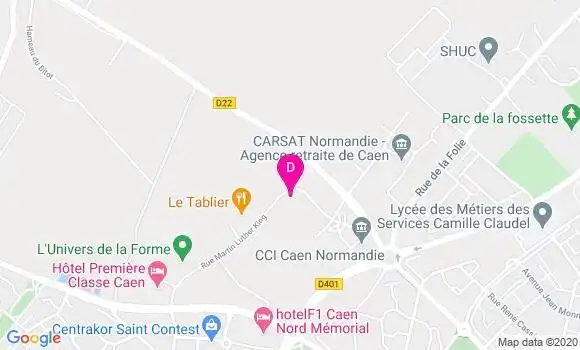 Localisation Cecile Quemart