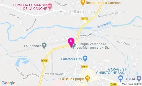 Localisation Marc Lesur