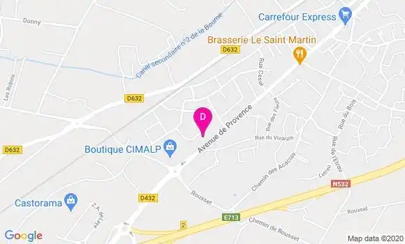 Localisation Christelle Borgeais