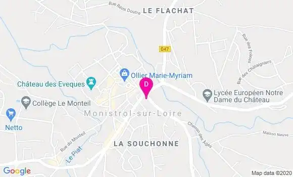 Localisation Anais Mialon