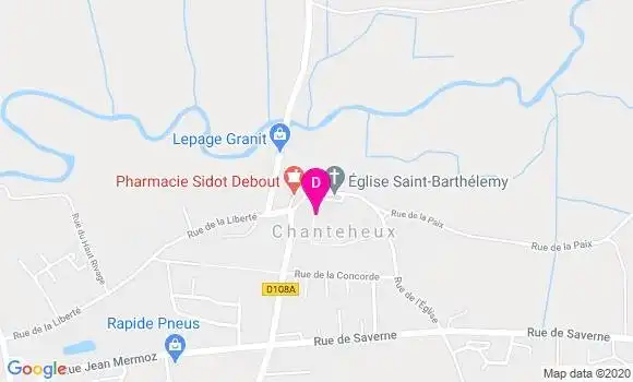 Localisation David Chevrot