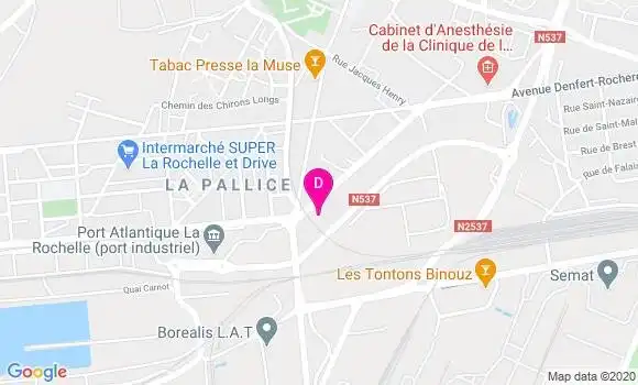 Localisation Emmanuelle Lam Lafont