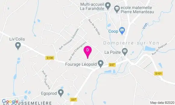 Localisation Delphine Maquignon