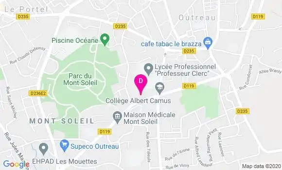 Localisation Marie Samarcq