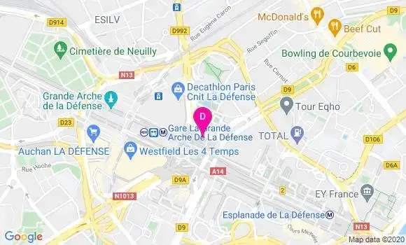 Localisation Benjamin Thiar