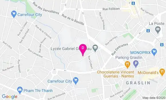 Localisation Armelle Dubigeon Lorin