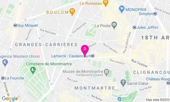 Localisation Jean Paul Abib