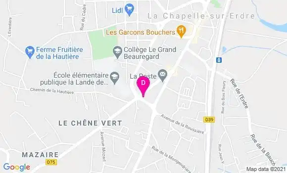 Localisation Sophie Begon