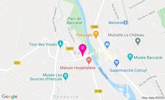 Localisation Arnaud Coste