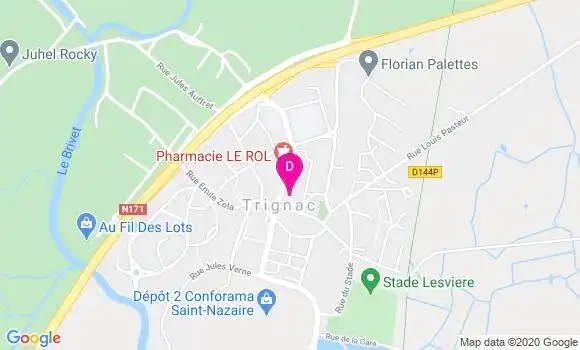 Localisation Bruno Le Moroux