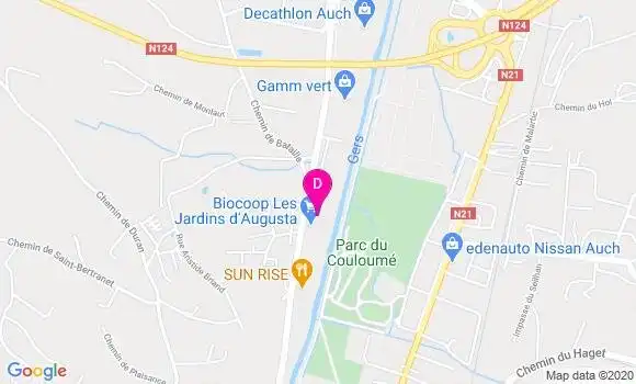 Localisation Jean Pierre Lubespere