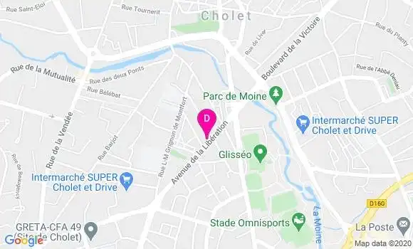 Localisation Estelle Carre