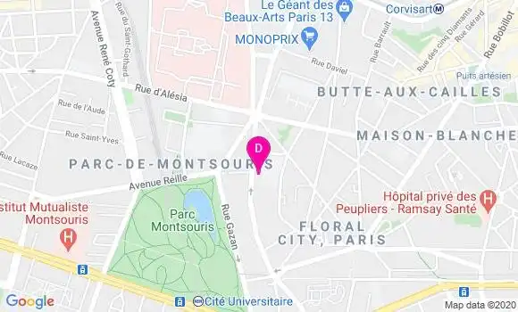 Localisation Marie Claude Assayag