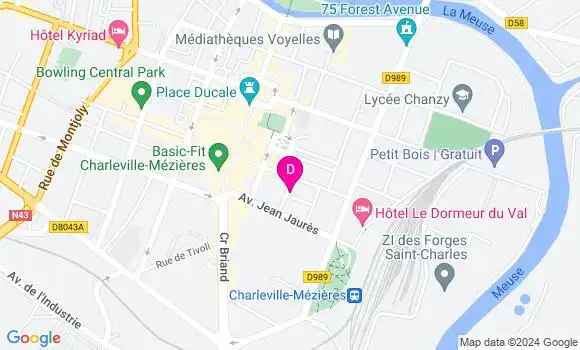 Localisation Julie Jacques