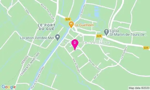 Localisation Cyrille Pinard