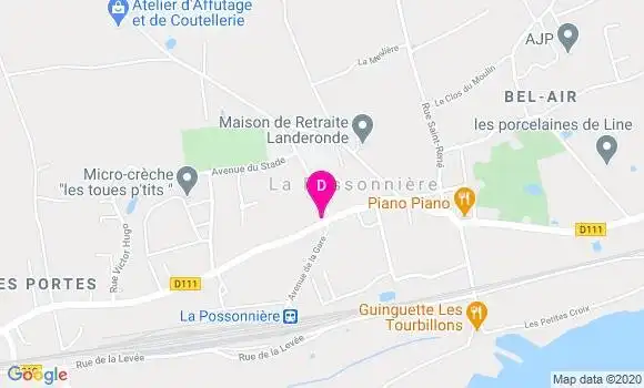 Localisation Paul Antoine Walsh De Serrant