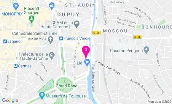 Localisation Mathieu Benichou