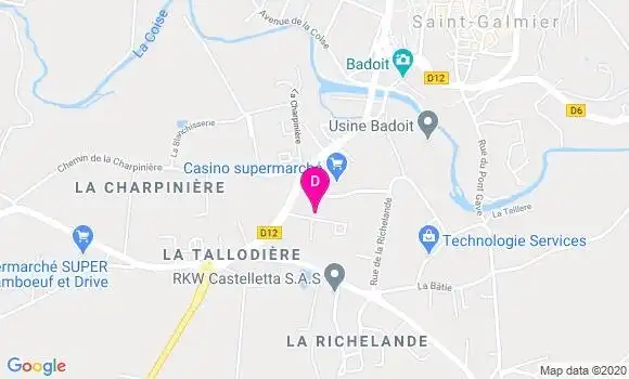 Localisation Patrice Denis