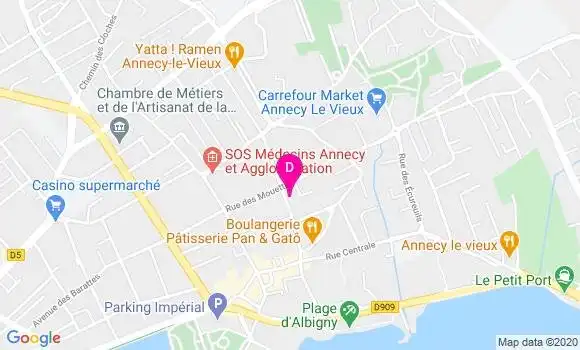 Localisation Gaele Guimard