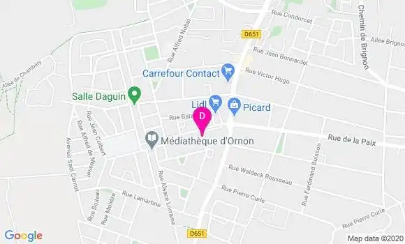 Localisation Felix Favreau