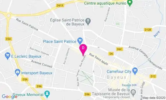 Localisation Daniel Rosier