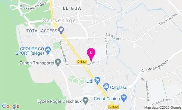 Localisation Marie Deveze