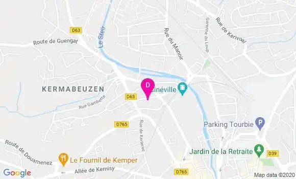 Localisation Arabelle Colins Loussouarn