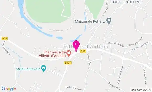 Localisation Sibylle Deidier
