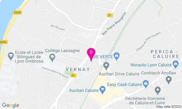 Localisation Claire Pernier