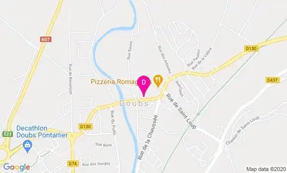 Localisation Florence Gueury