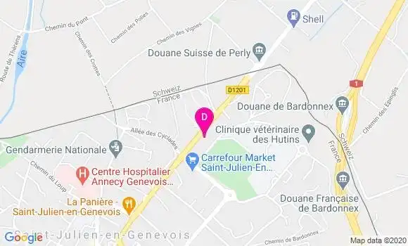 Localisation Lucas Atie
