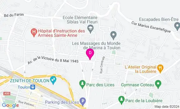 Localisation Laura Mouret