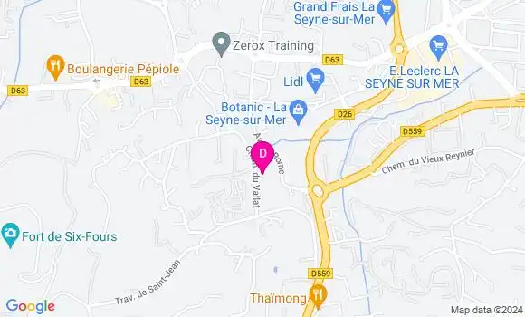 Localisation Jenny Blanc