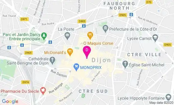 Localisation Jean Christophe Perny