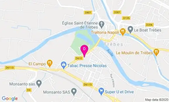 Localisation Olivier Jarretou